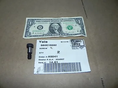 1 New YALE Fork Lift Part: 580016692 Screw • $6.95