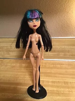 Monster High Mad Science  Lab Partners  Cleo De Nile NUDE Doll 2012 • $10.99