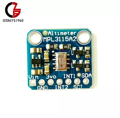 MPL3115A2 Smart Temperature Air Pressure Altitude I2C Sensor Module For Arduino • $6.36