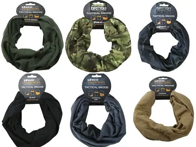 Tactical Snood Head Wrap Scarf Balaclava Cadet Neckwarmer Gaitor Army Airsoft  • £3.95