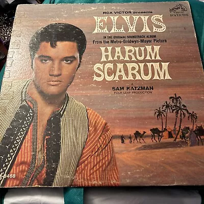 Elvis Presley Harum Scarum LP: LSP 3468: With Bonus Signed Photo • $64.99