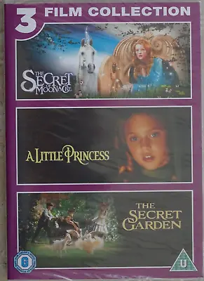 The 'Secret Of Moonacre/A Little Princess/The Secret Garden' DVD New Sealed • £9.89