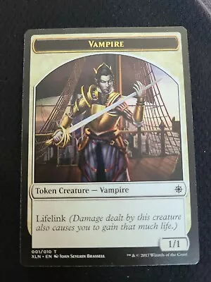 Vampire Token Ixalan Never Played MTG XLN 001/010 MINT Free Shipping  • $1.56