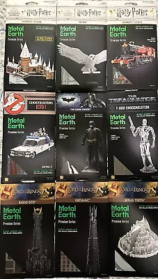 METAL EARTH - LOT OF 9  - NEW UNOPENED- 3D Metal Model Kits - See Image • $38