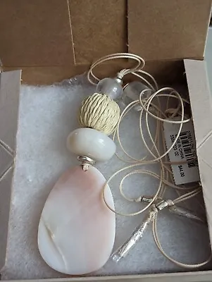 J Jill Island Air  Mother Of Pearl Pendant Necklace NWT & Box • $39.95