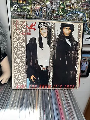 MILLI VANILLI Girl You Know It’s True 1989 Vinyl LP Arista AL-8592 Tested Ask • $8.99