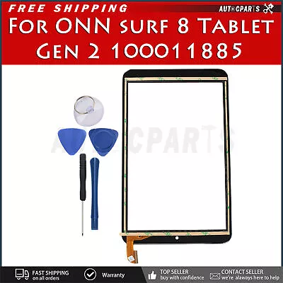 For ONN Surf 8  Tablet Gen 2 100011885 Replacement Touch Screen Digitizer Glass • $9.97