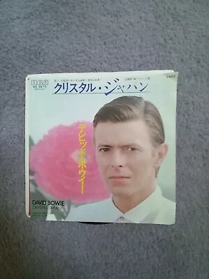 David Bowie Japanese Import Crystal Japan Single • £40