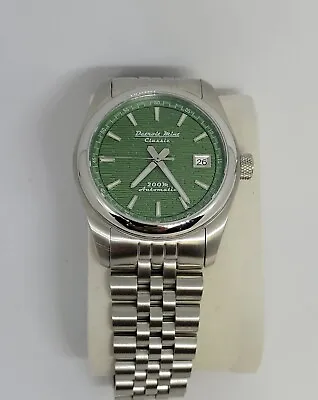 Detroit Mint Classic Automatic Sports Dress Watch Willow Green • $245