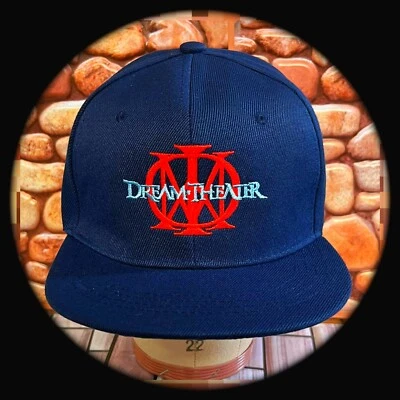 $17.88 • Buy Dream Theater Dark Blue Snap Back/ Brim Hat🎸