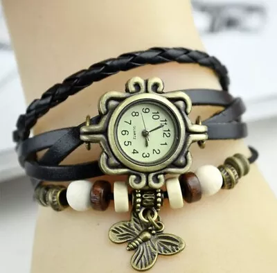 Butterfly Charm Women Bracelet Watch • £4.30