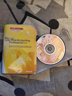 Microsoft Office Accounting Professional 2007 UPGRADE (9SK-00011) W/ Product Key • $65