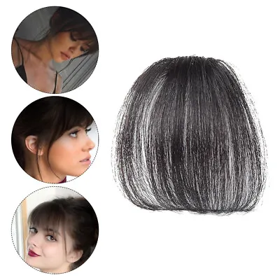  3 Pcs Woman Fake Bangs Hair Clip In Extensions False Wig Accessories Tassel • £7.79