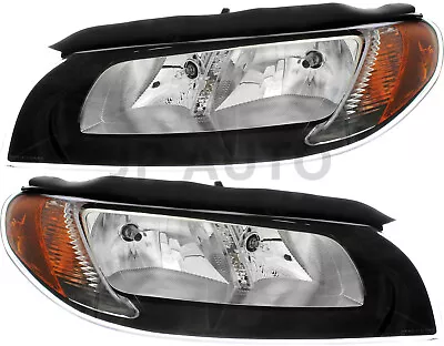 For 2007 Volvo S80 Headlight Halogen Set Driver And Passenger Side • $613.44