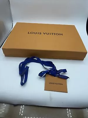 Authentic Louis Vuitton Magnetic Empty Box 16” X 11.25” X 2.25  + Extras! • $37