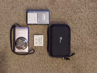 Canon PowerShot ELPH 100 HS 12.1MP Digital Camera - Gray • $122.50