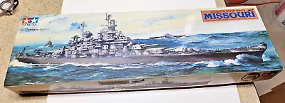 Tamiya BB-63 Missouri U.S. Battleship 1/350 Plastic Model Kit 78008 New • $99