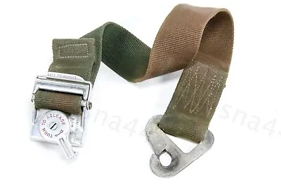 AEROLEX Vintage OEM Aircraft Seat Belt Buckle 24200 SHT1 MK2 Green R1R3 Harness • $348.08