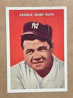 Babe Ruth ~ 2019 Topps  Iconic Cards  1932 US Caramel #ICR-4  New York Yankees - • $3