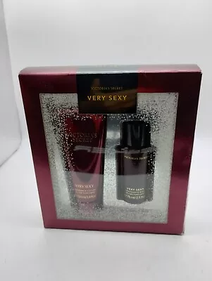 Victoria's Secret Very Sexy 2pc Gift Set 2.5 Oz Body Mist 3.4 Oz Body Lotion NIB • $19.95