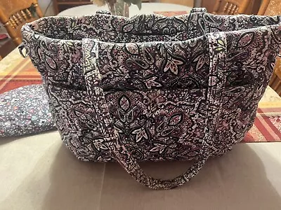 Vera Bradley Iconic Ultimate Baby Bag Diaper Bag Tote With Changing Pad • $30