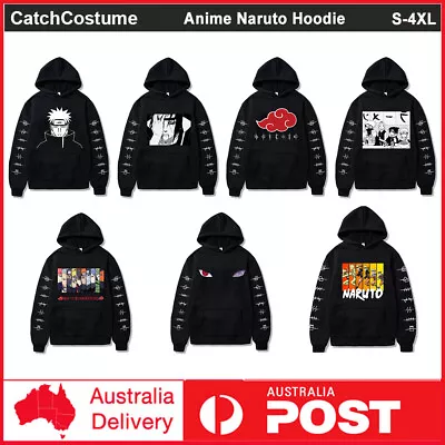 Anime Naruto Hoodie Men Women 3D Print Sweatshirt Cosplay Pullover Jacket Coat • $32.49