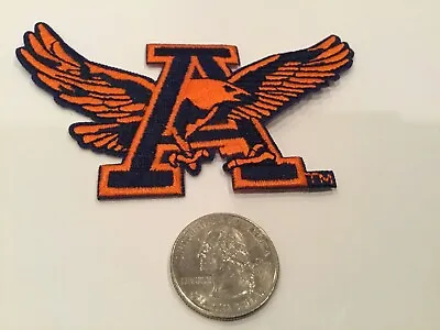 Auburn Vintage Embroidered Iron On Patch  4” X 2” • $6.95