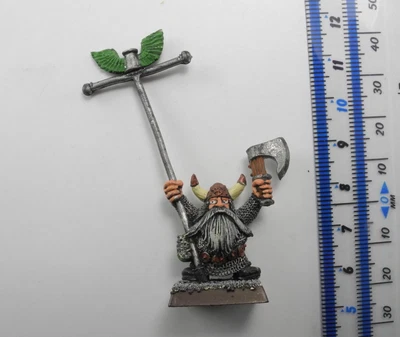 £1.99 • Buy BUGMAN'S STANDARD BEARER Metal Dwarfs Rangers Army Painted Warhammer 1990s 22