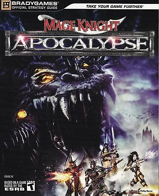 Mage Knight: Apocalypse By Brady Games Staff (2006 Trade Paperback) • $29.08