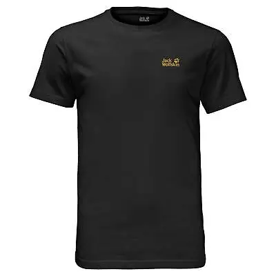 Mens Jack Wolfskin Essential T Shirt Crew Neck Short Sleeve New • £14