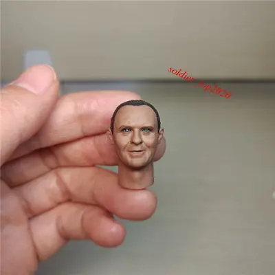 1:12 Anthony Hopkins Hannibal Head Sculpt Model For 6  Male Action Figure Toys • £17.65