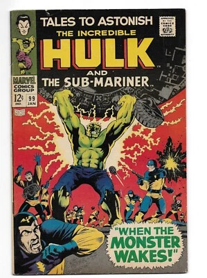 $4.25 • Buy  Tales To Astonish  # 99 From 1967