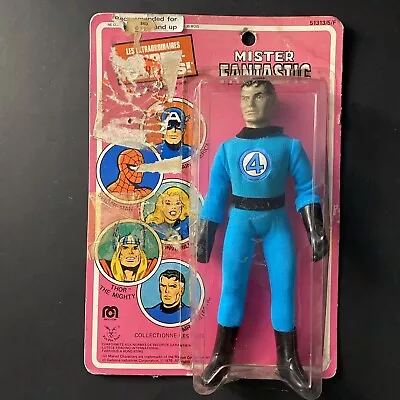 Vintage Mego Mister Fantastic 1979 ORIGINAL CARD Pin Pin Toys RARE • $199.99