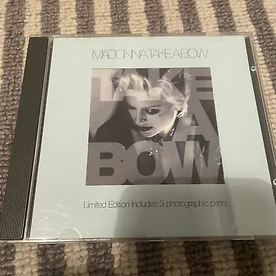 Madonna Take A Bow  Rare CD Single Includes 3 Photographic Prints • $4.97
