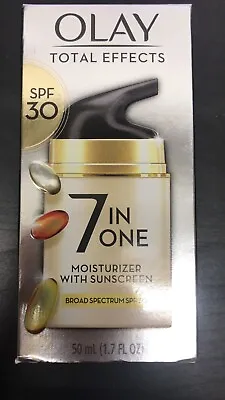 2pk-Olay Total Effects 7 In One Moisturizer Sunscreen SPF 30 1.7oz .05/2024+(i4 • $23