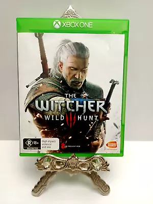 Xbox One Microsoft -The Witcher III: Wild Hunt - PAL - Action - Free Postage • $18.95