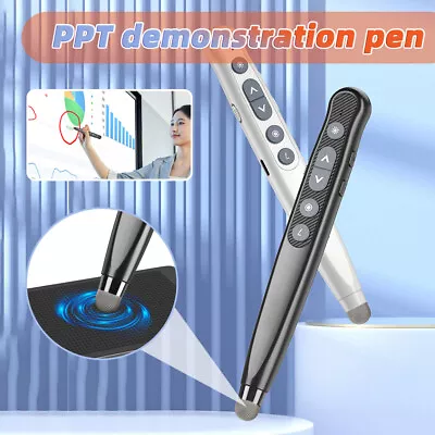 £13.18 • Buy Wireless USB Presenter Powerpoint Clicker Presentation Remote Control Pen PPT UK
