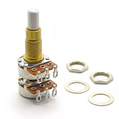 Alpha Potentiometer B500K Concentric Stacked Dime Size Pot • $11.20