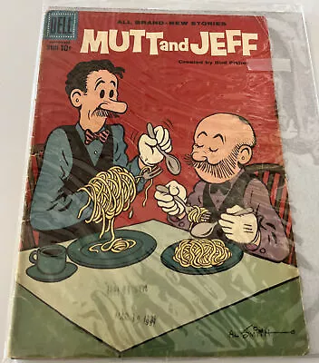 Vintage Mutt And Jeff 105 Silver Age Comic Book November 1958 Dell Publishing • $15