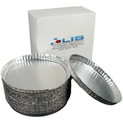 LIS 9cm/90mm Aluminum Moisture Balance Weighing Pans (50 Count) • $20
