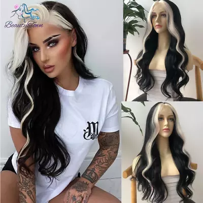 613 Blonde Colored Synthetic Lace Front Wig Ginger Wig HD Body Wave Cosplay Wig • $95.31