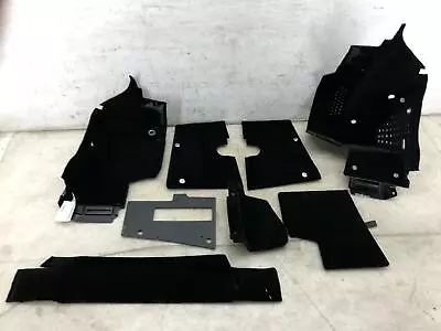 Aston Martin Rapide Rear Trunk Floor Carpet Liner Set Black Oem • $189.98