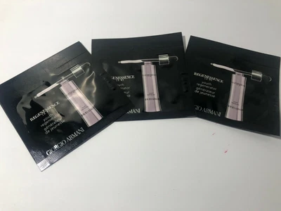 $9.99 • Buy 3X NEW Giorgio Armani REGENESSENCE Youth Regenerator Face Serum SAMPLE 0.03OZ/EA