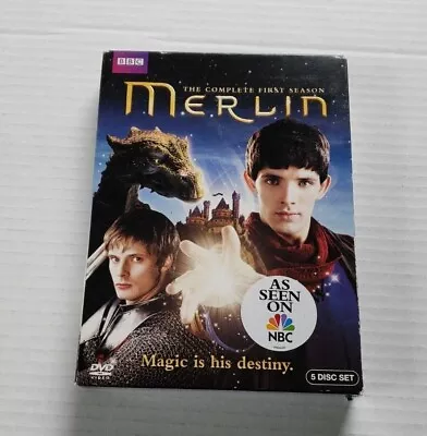 Merlin The Complete First Season 5-Discs BBC DVD Set (2010) • $14.99