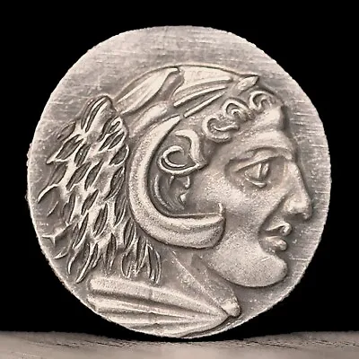 336-323 BC Ancient Greek Coin Alexander The Great And Bucephalus - Tetradrachm • $14.95