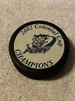 Vintage Muskegon Fury United Hockey League 2002 Colonial Cup Champions Official • $10