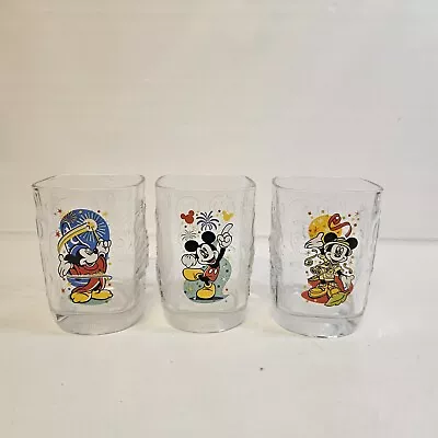 2000 McDonald's Walt Disney World Celebration Glasses - Set Of 3 • $24.99
