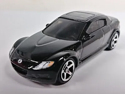 2004 Mazda RX-8 Matchbox 2023 MBX Showroom #49 Black 5SP Wheels 1:64 Loose • $8.99