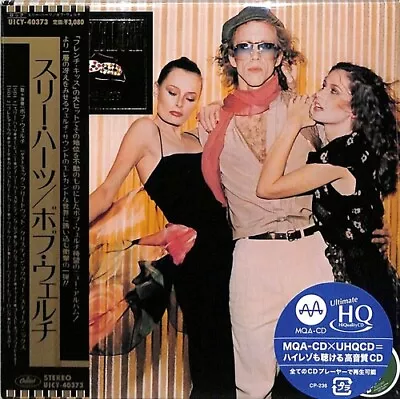 Bob Welch - Three Hearts - MQA X UHQCD - Paper Sleeve [New CD] Bonus Track Japa • $25.25