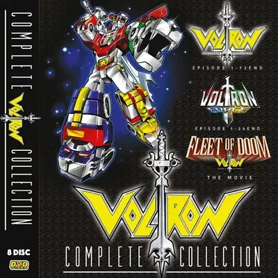 DVD VOLTRON Collection (Defender+Force+Fleet Of Doom The Movie) [Eng Dub] • $44.99
